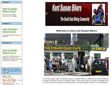 Tablet Screenshot of kentsussexbikers.com